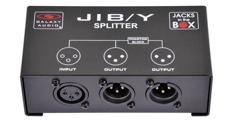 xlr microphone junction box 4 mikes|JIB/Y 2.